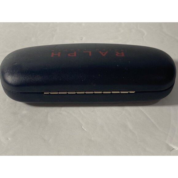 RALPH LAUREN EYEGLASSES SUNGLASSES EYEWEAR HARD BLACK CLAMSHELL CASE ONLY - Picture 7 of 8